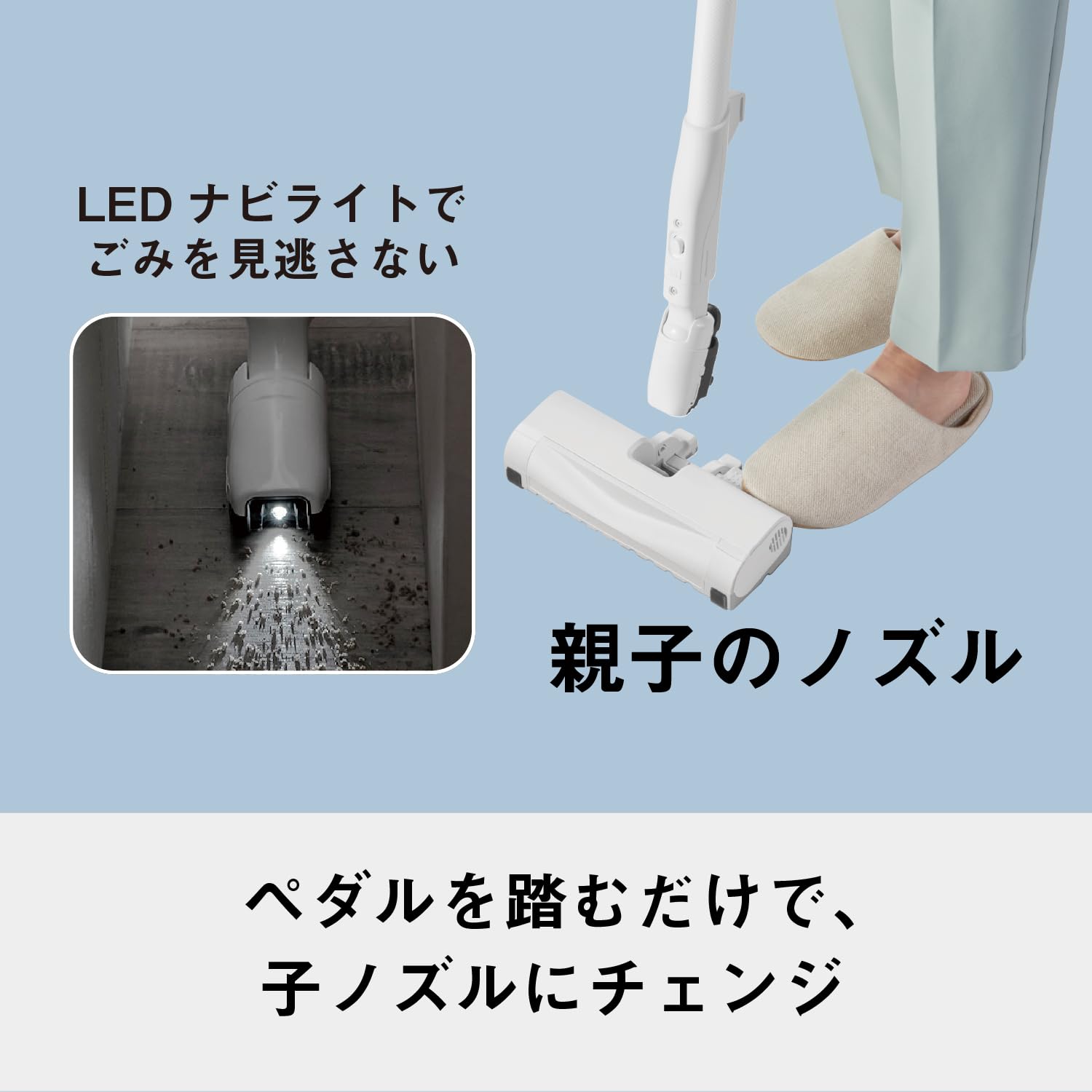 Amazon | 紙パック式キャニスター掃除機 MC-JP880K-W パナソニック